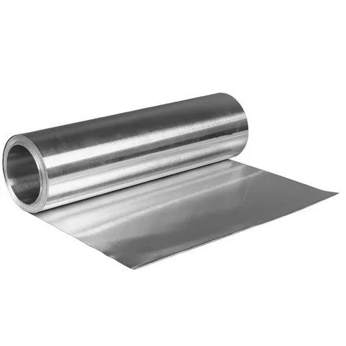 Unprinted aluminum foils