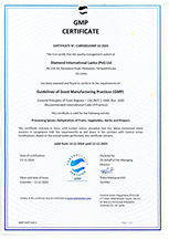 gmp certificate